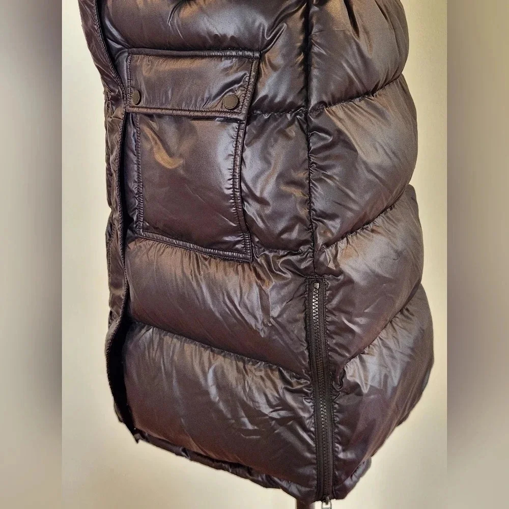 NWT || REBECCA MINKOFF || Long, black puffer jacket - Picture 9 of 16